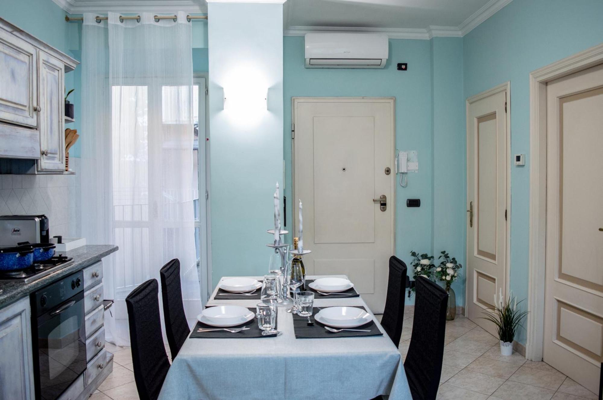 H7 Attico Blu Quadrilatero Romano Pochi Passi Dal Museo Egizio Apartment Turin Luaran gambar